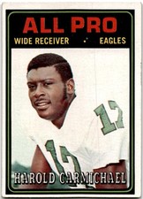 1974 Topps #121 Harold Carmichael RC Philadelphia Eagles PYP1216