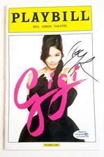 Vanessa Hudgens Signed Autographed Gigi Playbill ACOA