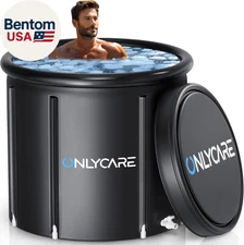 XXL Ice Bath Tub for Athletes/2 Adults – Constant Temperature 5H Portable Cold P