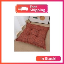 SINSOSSO Large Floor Pillow 22", Thickened Bite-Size Memory Foam Square Non-Slip