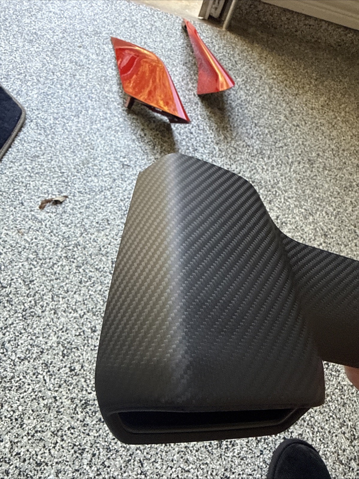 Lamborghini Revuelto Coupe Carbon Fiber Left Side Air Vent Part # 47A819705
