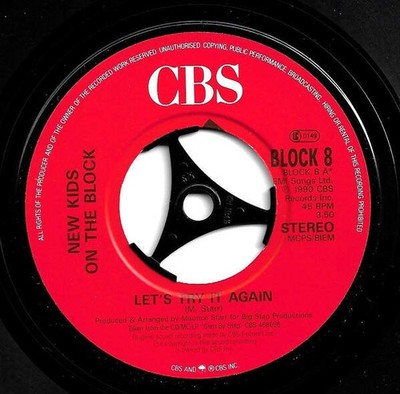 New Kids On The Block - Let's Try It Again / Didn't I (Blow Your