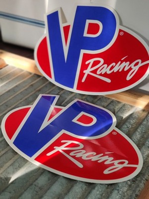 Pair Of VP Vintage racing decals. Nhra Nascar Hotrod Rat rod muscle ...