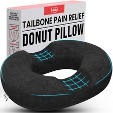 Memory Foam Donut Pillow Portable Orthopedic Hemmoroid Pillow Cushion