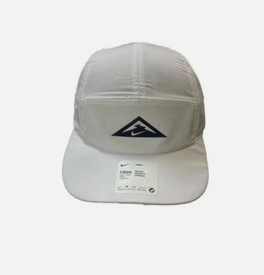 NIKE TRAIL キャップ Nike Trail Dri-Fit AW84 Vent Adjustable White Running Cap Hat