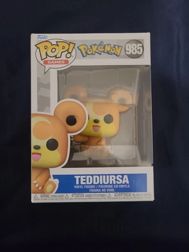 Funko Pop! Games Pokemon - Teddiursa #985 Vinyl Figure