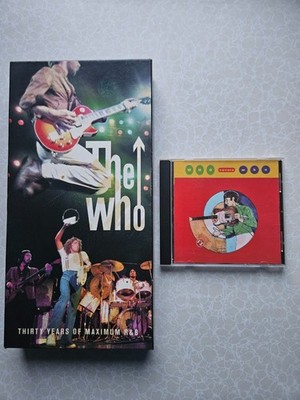 THE WHO   CD Set Box Thirty Years Of Maximum R&B  4xCD + 1xCD Who Covers Who