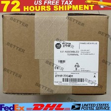 Allen Bradley 2711P-T7C4D1 Ser A PanelView Pl 700 HMI, 7" 24VDC US Free Tax
