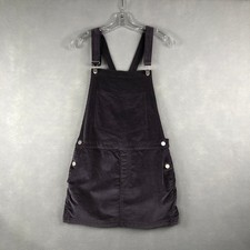 Urban Outfitters Junior's Medium Overall Dress Charcoal 