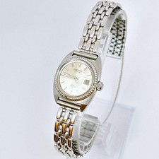 Working Seiko Chorus Hi-Beat 21 Jewels Date Ladies Bracelet Watch
