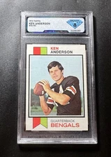 1973 Topps #34 Ken Anderson 💎DSG 8 Bengals Rookie Card Sharp Future HOFer