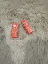 Benefit Cha Cha Tint Mango-Tinted Lip Cheek Stain - Mini 0.07oz x2 - New