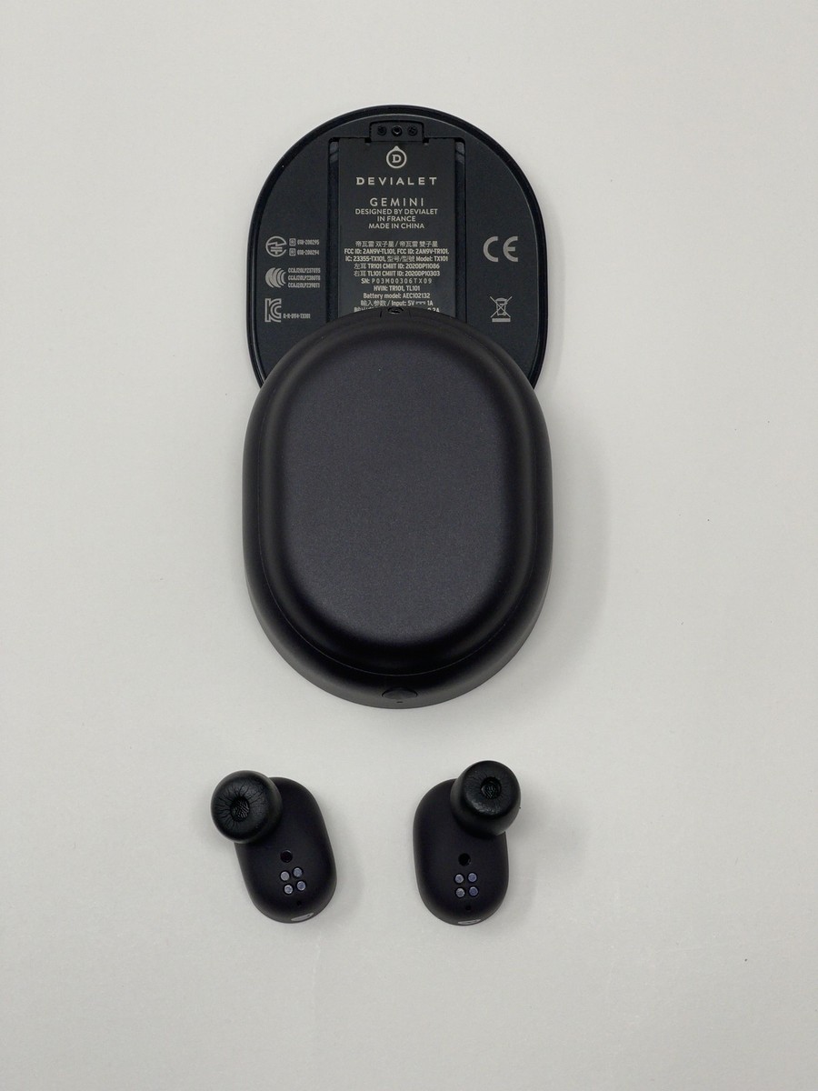 Devialet Gemini Wireless Earbuds Black TX101 Very Good | eBay