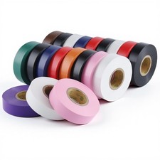 Colored Electrical Tape Waterproof 20 Pack 3 4 in x 66 ft UL CSA High Temp