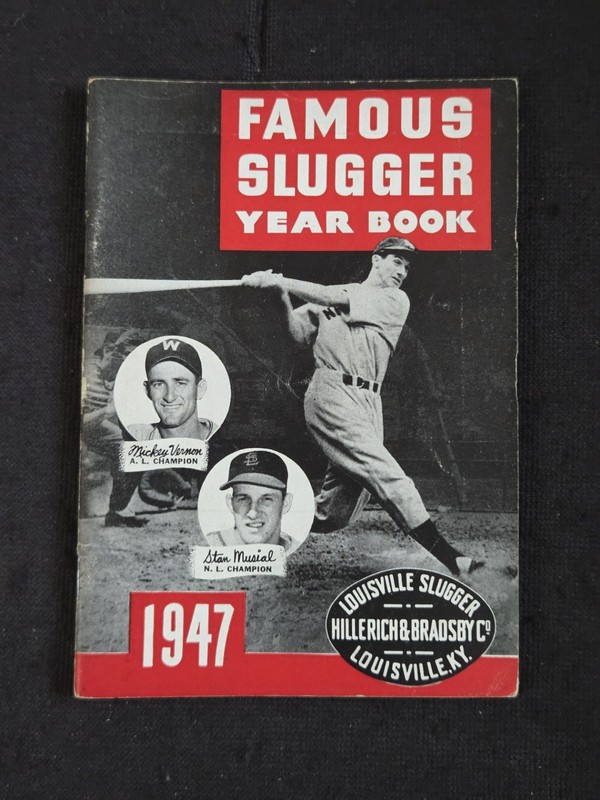 1947 Famous Slugger year book  (VG to EX )