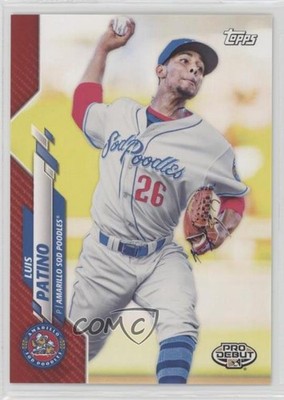 2020 Topps Pro Debut Red 7/10 Luis Patino #PD-57 14rq