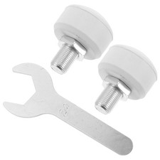 2 Pcs Roller Skate Stoppers Toe Replacement Skates Brakes Accessories