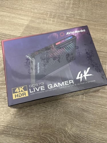 🎥 AVerMedia Live Gamer 4K GC573 - 4K60 HDR Capture Card - Neu in Box