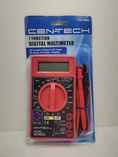 7 Function Digital Multimeter Voltmeter Tester Auto Electrical NEW Pkg Dmg 69096