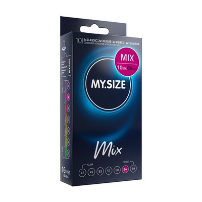 MY.SIZE Mix Premium Kondome   10 Stück | Verschiedene Breiten