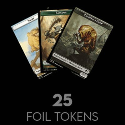 Magic Lot - FOIL Tokens: zufällige Auswahl (25)