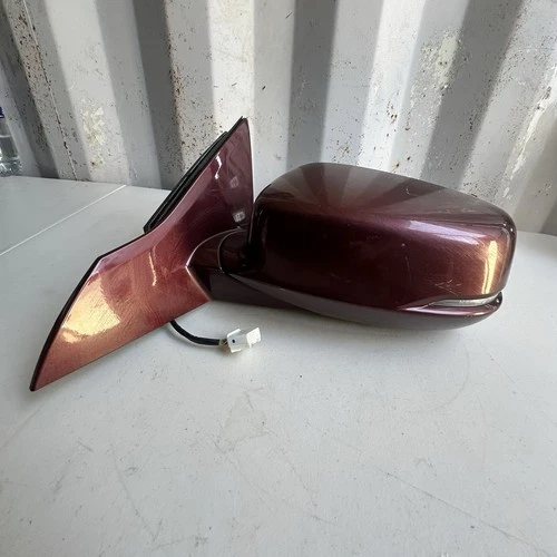 2013 - 2017 Honda Accord Sedan Driver Left LH Side Power Signal Mirror OEM RED