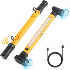3000LM Work Light, 5200mAh Rechargeable Magnetic Under Hood Work Light Bar wi...