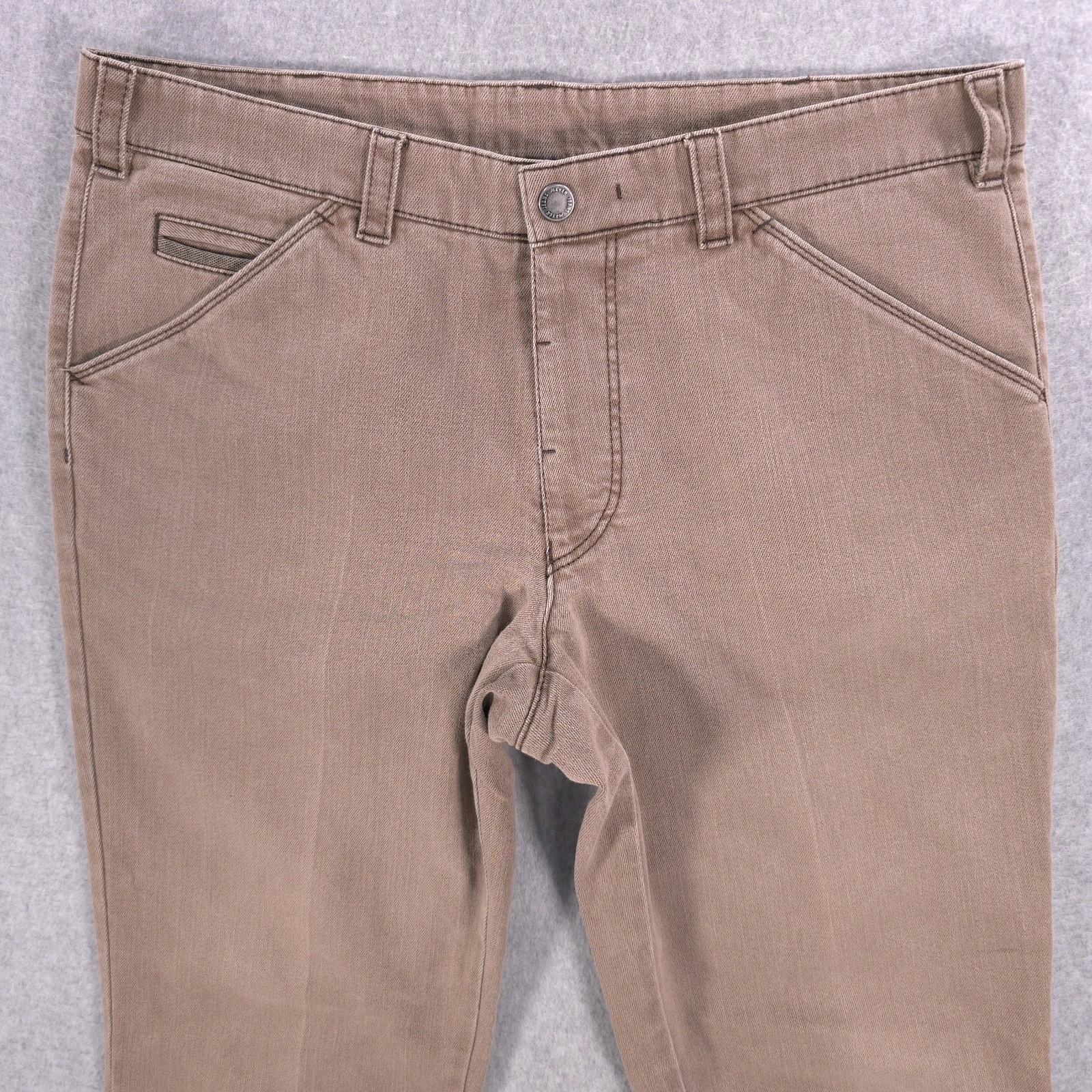 Meyer Chicago Brown Regular Soft Stretch Chino Tr… - image 12