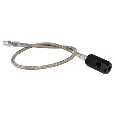 QSP Öl T-Stück Kontroll-Set 1/8 NPT mit 50cm Leitung