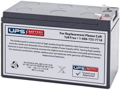 CSB GP1272F2 12V 7.2Ah F2 Compatible  Battery by Upsbatterycenter
