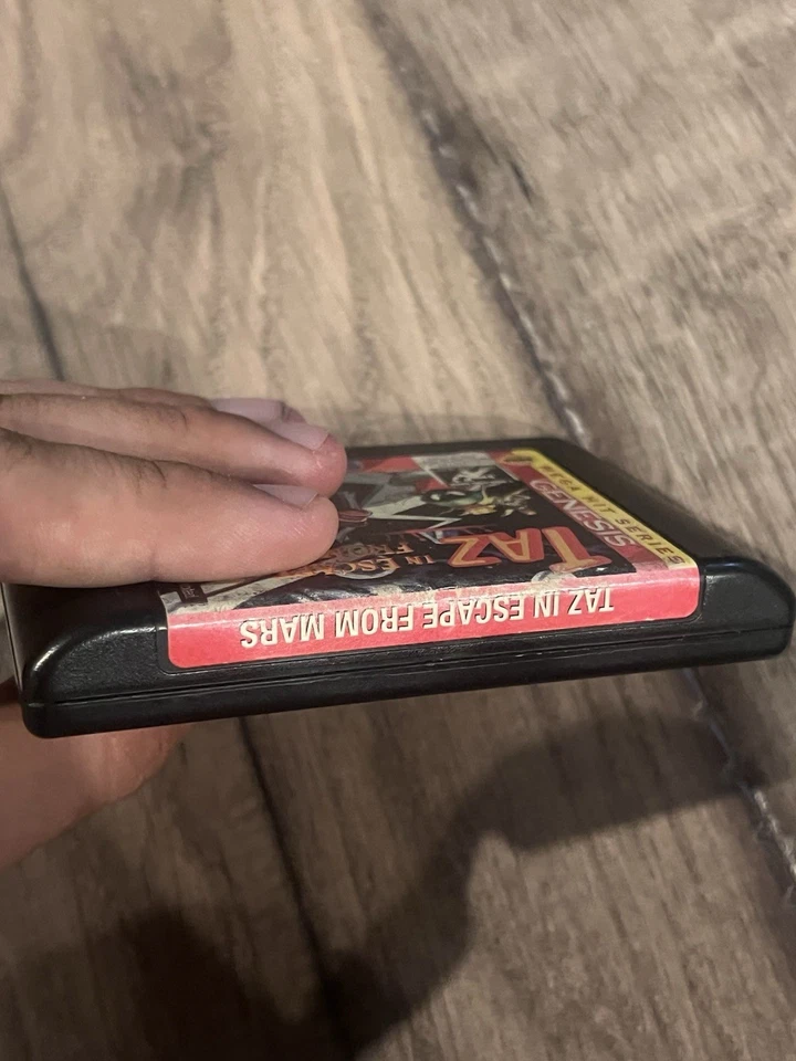 Taz in Escape from Mars: Mega Hit Series (Sega Genesis, 1994) CART ONLY - Image 3 of 3