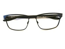 Nike Eyeglasses Frames 8130 001 Black Rectangular Full Rim 56-16-140
