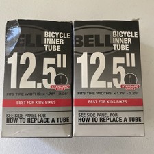 12.5" Bike Inner Tube Lot Of 2 Two 1.75 - 2.25 Bicycle Tire Kids Standard Valve