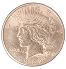 1922 Liberty Peace Silver Dollar $1 Coin Uncertified Ungraded
