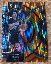 2023-24 Panini Select Anthony Black Orange Flash Prizm Rookie Card