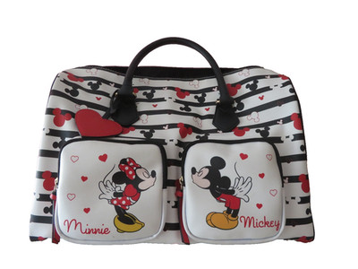 Kleine Reisetasche Primark   Minnie & Mickey Mouse   Disney   bunt