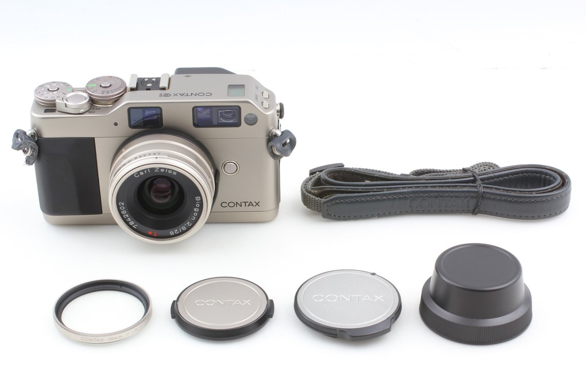 フィルムカメラ Contax G1 Rangefinder Film Camera 28mm NEAR MINT