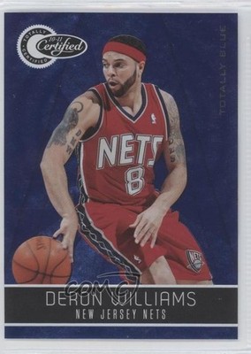 2010-11 Totally Certified Totally Blue 89/299 Deron Williams #86 0z9