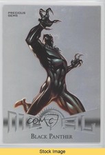 2024 Skybox Marvel Metal Universe Avengers Retro /90 Black Panther #R-4 READ 4et