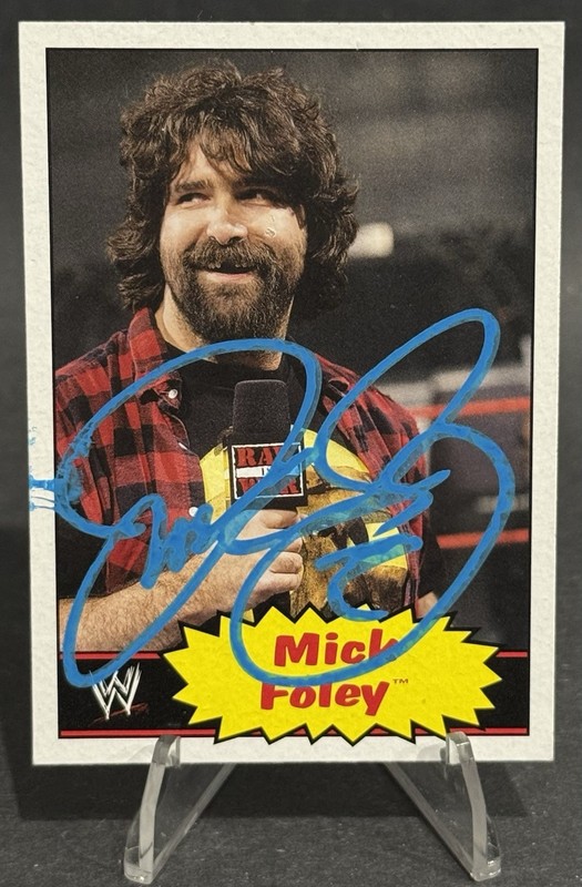 2012 Topps WWE #52 Mick Foley Heritage Autographs