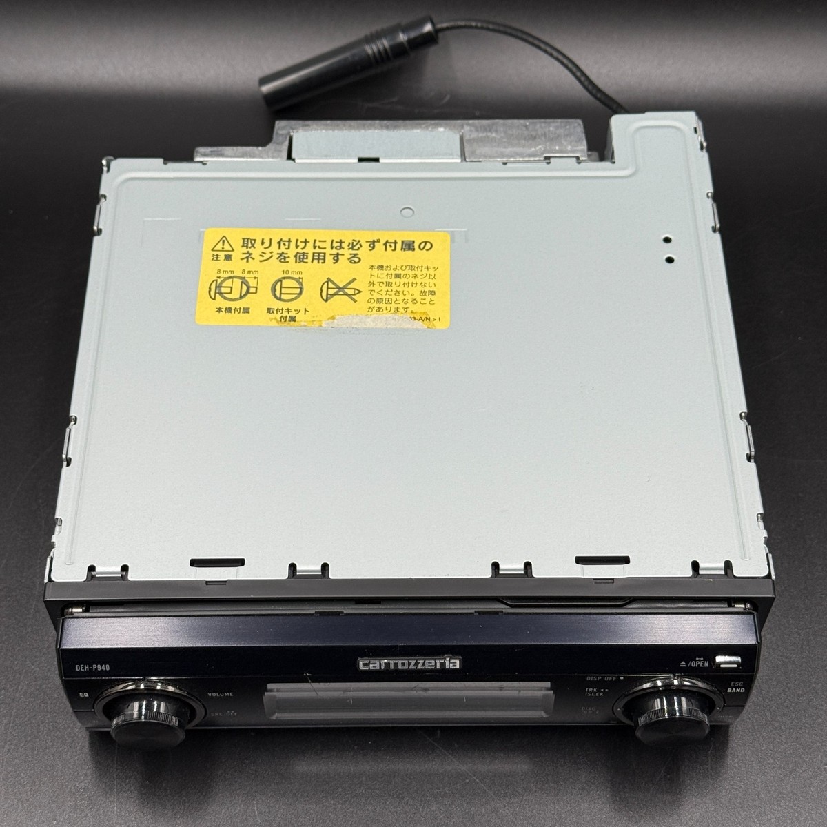 Pioneer Carrozzeria DEH-P940 CD Player DSP SFC AUX 1DIN Added BT