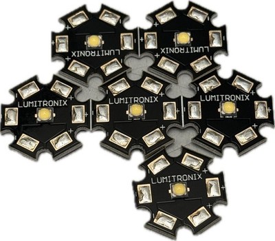 6x LUMITRONIX Nichia NVSW219CT SMD-LED mit Starplatine CRI80 280lm 5000K