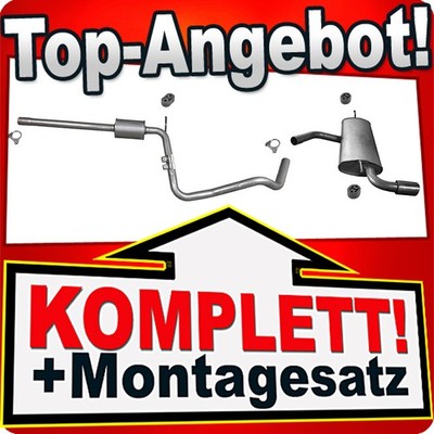 Auspuff für VW GOLF 7 VII 1.2 TSi 105/110 PS Auspuffanlage