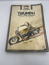 Triumph Motorcycle Service & Repair Manuals for sale | eBay