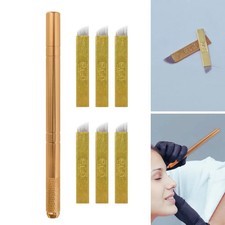Professional 3D Microblading Pen Manual for Eyebrow Tattoo Permanent Makeup Kit