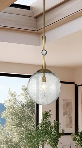 Minka Lavery 1338 Populuxe 14"W Pendant - Oxidized Aged Brass - Picture 3 of 8