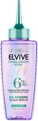 Loreal Elvive Hyaluron +Pure Oil Erasing Hair Scalp Serum Salicylic Acid 3.45oz