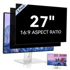  2 Pack 27 Inch Computer Privacy Screen for 16:9 Aspect Ratio 27" 16:9 