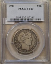 1903 Year Barber Half Dollars (1892-1915) for sale | eBay