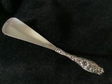   Sterling Floral handled Shoehorn - NM  